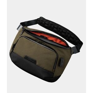 Alpaka Go Sling Mini Olive Green Black Techwear Crossbody‎ Bag Fidlock Buckle